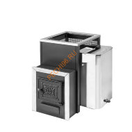 Печь банная Радуга 21Б под бак слева сталь 4 мм