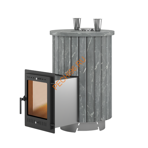 Печь банная Эверест Steam Master 30 INOX, Ламель Талькохлорит, S-20