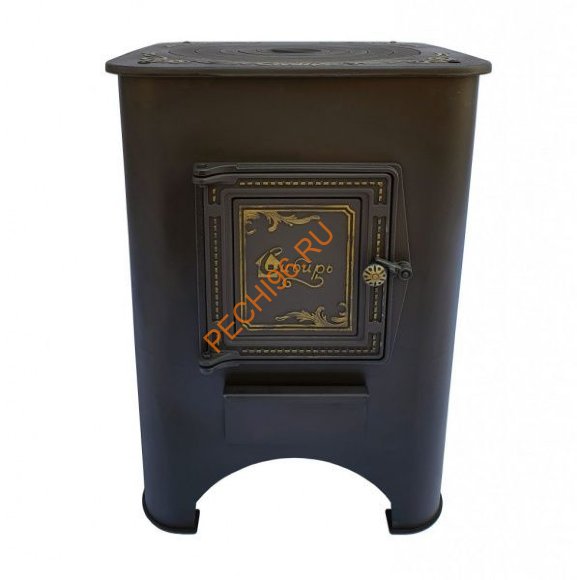 Печь под казан НМК Сибирь с чугунной плитой и дверцей Печь под казан НМК Сибирь с чугунной плитой и дверцей