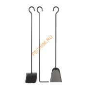 Каминный набор Е10009ВК черный