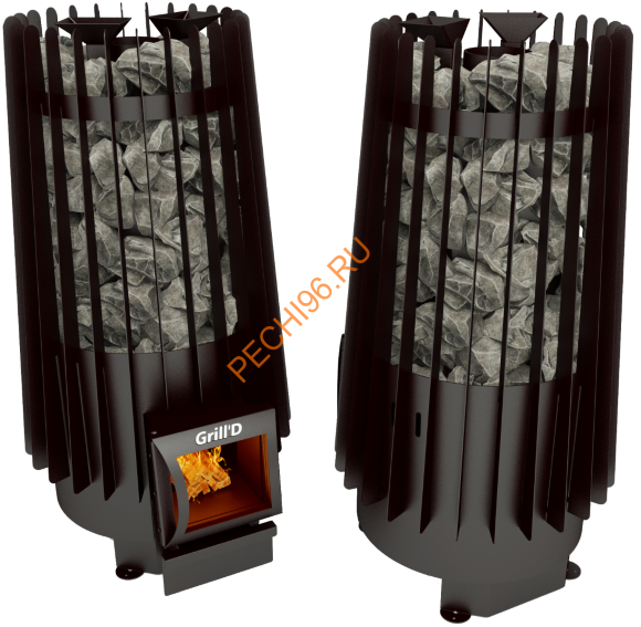 Печь банная Grill’D Cometa Vega 180 short black