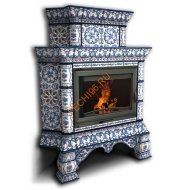 Печь-камин КимрПечь Кострома угловой двухъярусный Февраль