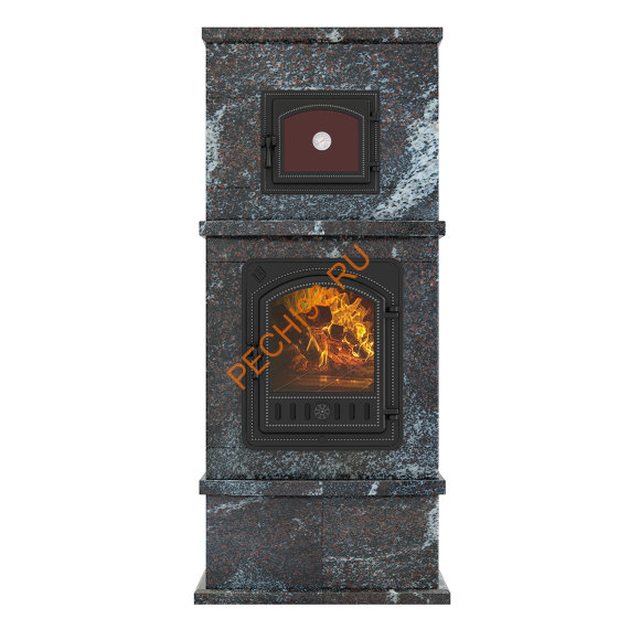 Камин EVEREST с духовкой № 2 Амфиболит Камин EVEREST с духовкой № 2 Амфиболит