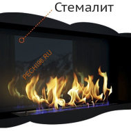 Стемалит для биокаминов Русский огонь Гефест 1460