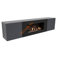 Биокамин Firelight BFP-P1700L с тумбой, графит