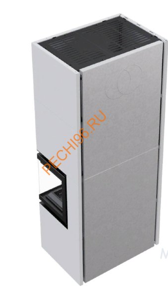 Каминокомплект Kratki SIMPLE Box белый с топкой BS