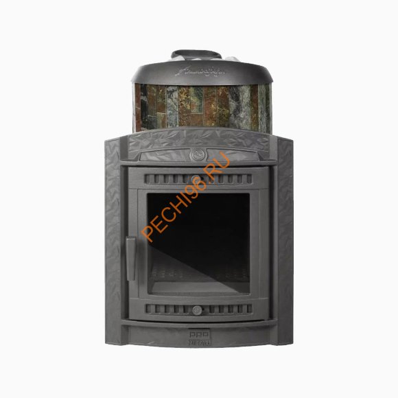 Печь банная Атмосфера XL ПРО ламели Жадеит наборный