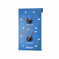 Термогигрометр EVEREST BLUE, алюминий (TG-29)