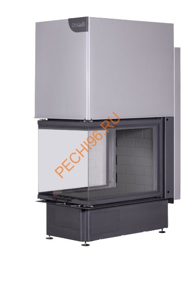 Каминная топка Экокамин ДЕЛЬТА 700 P три стекла, подовое горение