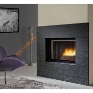 Дровяной камин CHAZELLES Ramses Black с топкой D1000