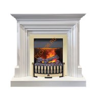 Электрокамин Dimplex Bradford с очагом Danville Brass FB2 белый