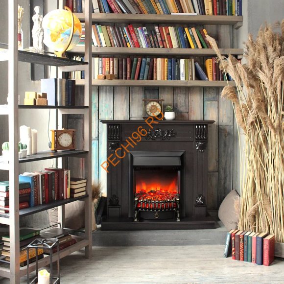 Электрокамин RealFlame Ottawa DN/WT с очагом Fobos Lux BL Электрокамин RealFlame Ottawa DN/WT с очагом Fobos Lux BL