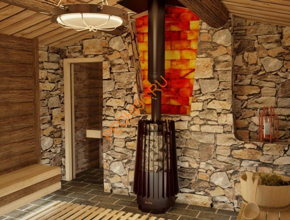 Печь банная Grill’D Cometa Vega 180 window black