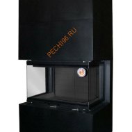 Печь-камин ЭкоКамин РОДОС 800 черный