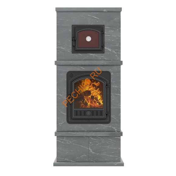 Камин EVEREST с духовкой № 2 Талькохлорит Камин EVEREST с духовкой № 2 Талькохлорит