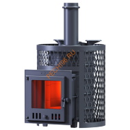 Печь банная Гефест Искандер ЗК 25 (M) Pro Ураган