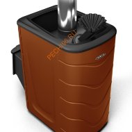 Печь банная ТМФ Гейзер 2014 Inox ДА ЗК, терракота