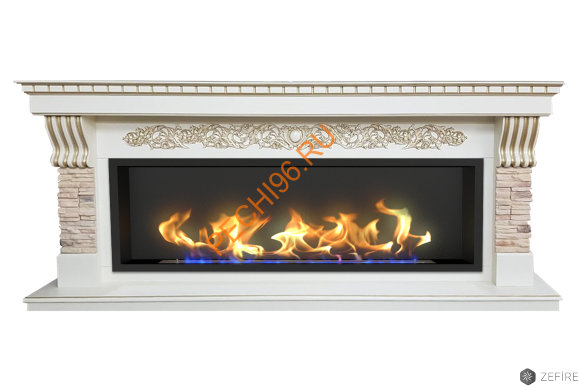 Линейный биокамин ZeFire Rockwall Люкс Линейный биокамин ZeFire Rockwall Люкс