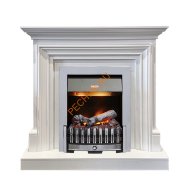 Электрокамин Dimplex Bradford с очагом Danville Chrome FB2 белый