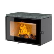 Печь-камин АСТОВ КУБ 800 Талькомагнезит