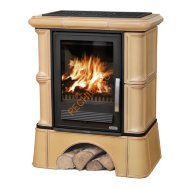 Печь-камин ABX Bavaria K кафельный цоколь вставка Комбо