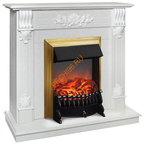 Электрокамин RealFlame Ottawa DN/WT с очагом Fobos Lux BR Электрокамин RealFlame Ottawa DN/WT с очагом Fobos Lux BR