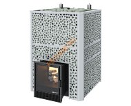 Печь банная ИзиСтим Ялта 100 К березовый лист