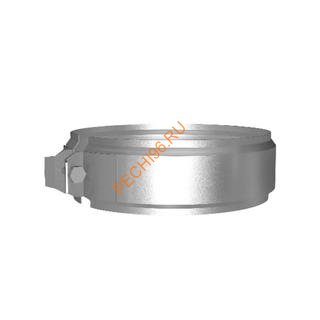 Хомут соединительный ВУЛКАН Z50R, нержавейка AISI 321/оцинковка, d 160/260 мм