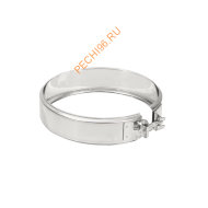 Хомут трубный ТиС, нержавейка AISI 304, D115 мм