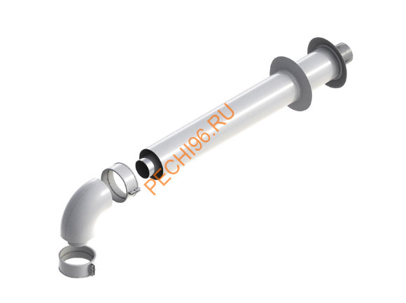 Комплект коаксиального дымохода ARISTON 1 м