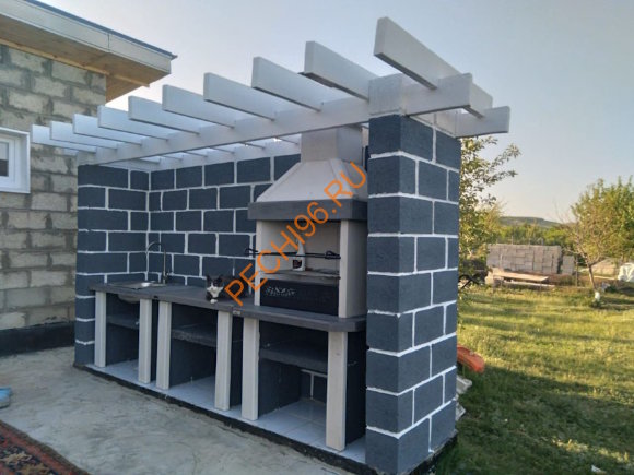 Стол-мойка Барбекю центр Боярыня Сканди Стол-мойка Барбекю центр Боярыня Сканди