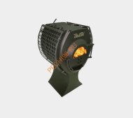 Печь отопительная Берёзка BULYK-150 Plus со стеклом и экранами