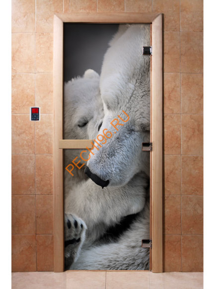 Дверь стеклянная DoorWood с фотопечатью «Нежность»