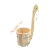 Ковш Емеля 1,2л с вертикальной ручкой