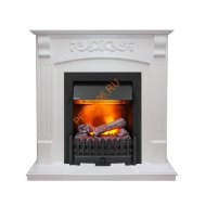 Электрокамин Dimplex Verona с очагом Danville Black FB2 белый дуб