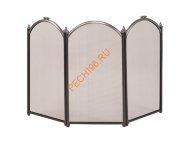 Экран каминный C03011АSК серебро