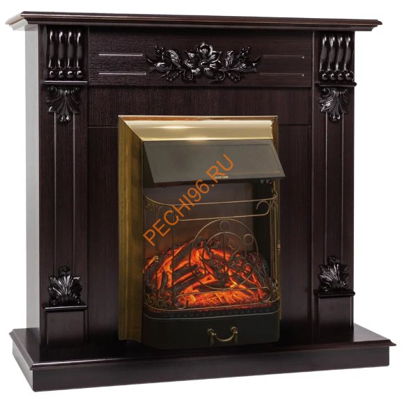 Электрокамин RealFlame Ottawa DN/WT с очагом Majestic Lux BR Электрокамин RealFlame Ottawa DN/WT с очагом Majestic Lux BR