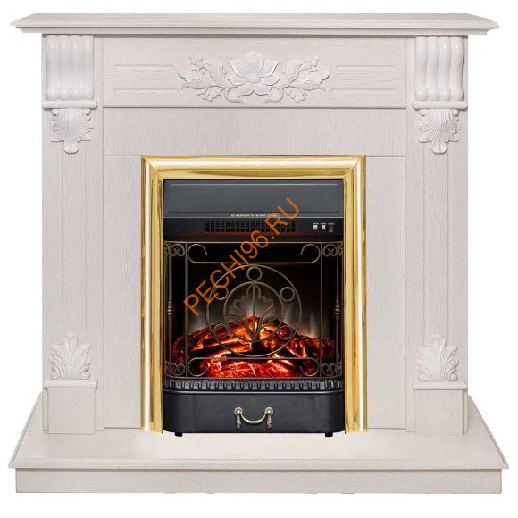 Электрокамин RealFlame Ottawa DN/WT с очагом Majestic Lux BR Электрокамин RealFlame Ottawa DN/WT с очагом Majestic Lux BR