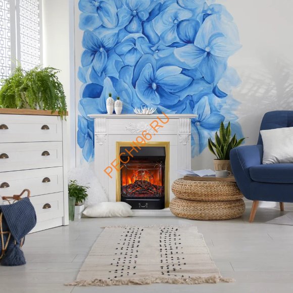 Электрокамин RealFlame Ottawa DN/WT с очагом Majestic Lux BR Электрокамин RealFlame Ottawa DN/WT с очагом Majestic Lux BR