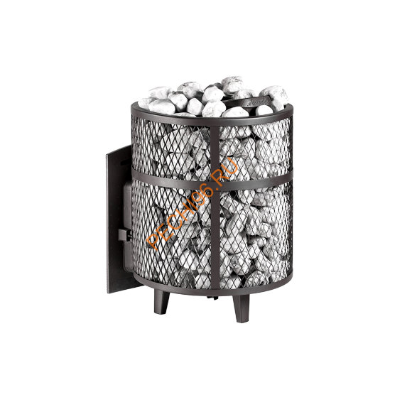 Печь банная Атмосфера М КТК сетка нержавеющая сталь