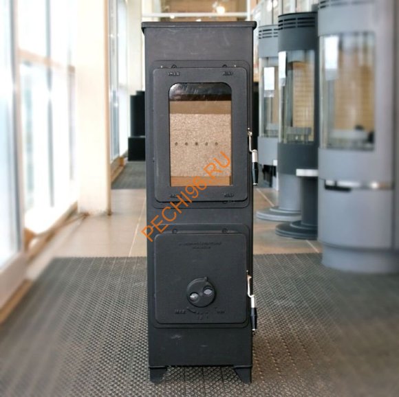 Стальная печь-камин Thorma FLENSBURG черная эмаль Стальная печь-камин Thorma FLENSBURG черная эмаль