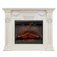 Электрокамин Dimplex London с очагом Symphony 26 DF2608-INT слоновая кость