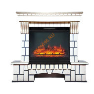 Электрокамин InterFlame Экстер М с очагом Foton 23 LED FX