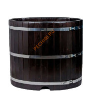 Купель НКЗ OPTIMA овальная из кедра d78х140 см