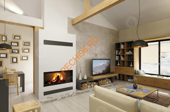 Каминная топка ROMOTOP HEAT SILENT 3G L 110.50.01 Каминная топка ROMOTOP HEAT SILENT 3G L 110.50.01