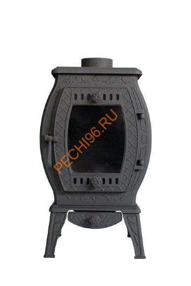 Печь-камин чугунная отопительно-варочная Сибирь 11С Печь-камин чугунная отопительно-варочная Сибирь 11С