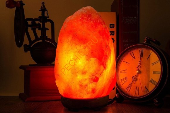 Светильник из гималайской соли Глыба 2-3 кг с диммером