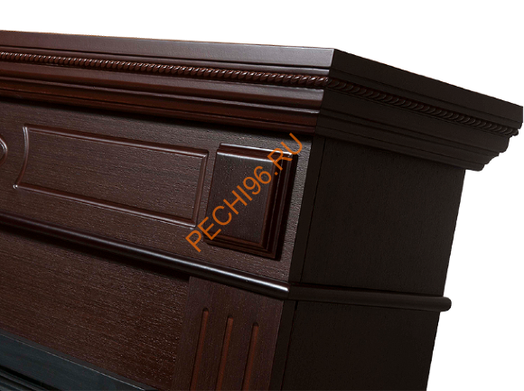 Электрокамин Electrolux EFP/P-3020LS с порталом Firelight Bianco 30, темный дуб