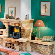 Дровяной камин CHAZELLES Fleurance 162 с топкой С700L