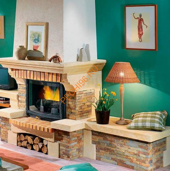 Дровяной камин CHAZELLES Fleurance 162 с топкой С700L